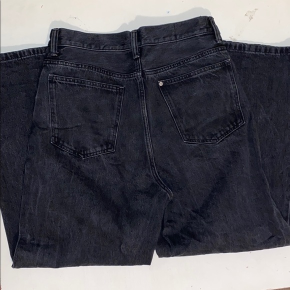H&M Men's Black Baggy Denim Jeans - Picture 3 of 3